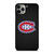 MONTREAL CANADIENS HOCKEY NHL LOGO iPhone 11 Pro Max Case Cover