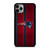 NEW ENGLAND PATRIOTS NFL METAL STRIPE iPhone 11 Pro Max Case Cover NEW ENGLAND PATRIOTS NFL METAL STRIPE iPhone 11 Pro Max Case Cover