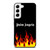 PALM ANGELS GRAFFITI FLAMES Samsung Galaxy S22 Case Cover