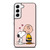 SNOOPY CHARLIE BROWN LOVE Samsung Galaxy S22 Case Cover