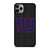 NEW YORK GIANTS FOOTBALL TEXT iPhone 11 Pro Max Case Cover