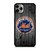 NEW YORK METS BASEBALL MLB WOOD LOGO iPhone 11 Pro Max Case Cover