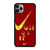 NIKE JUST DO IT RED HALFTONE iPhone 11 Pro Max Case Cover