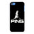 PING GOLF BLACK LOGO iPod Touch 7 Case Cover