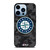 SEATTLE MARINERS BASEBALL BLACK CAMO iPhone 13 Pro Max Case Cover