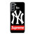 NEW YORK YANKEES SUPREME NEW ERA Samsung Galaxy S21 Plus Case Cover