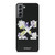 OFF WHITE FLORAL LOGO Samsung Galaxy S21 Plus Case Cover