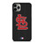 SAINT LOUIS CARDINALS BASEBALL BLACK iPhone 11 Pro Max Case Cover