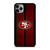 SAN FRANCISCO 49ERS NFL METAL STRIPE iPhone 11 Pro Max Case Cover