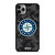 SEATTLE MARINERS BASEBALL BLACK CAMO iPhone 11 Pro Max Case Cover