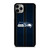 SEATTLE SEAHAWKS NFL METAL STRIPE iPhone 11 Pro Max Case Cover