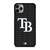 TAMPA BAY RAYS BASEBALL BLACK iPhone 11 Pro Max Case Cover