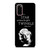MARILYN MONROE BLACK QUOTES Samsung Galaxy S20 Case Cover