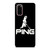 PING GOLF BLACK LOGO Samsung Galaxy S20 Case Cover