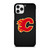 CALGARY FLAMES HOCKEY NHL LOGO iPhone 11 Pro Case Cover