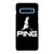 PING GOLF BLACK LOGO Samsung Galaxy S10 Plus Case Cover