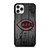 CINCINNATI REDS BASEBALL MLB WOOD LOGO iPhone 11 Pro Case Cover