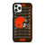 CLEVELAND BROWNS FOOTBALL FIELD iPhone 11 Pro Case Cover