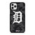 DETROIT TIGERS BASEBALL BLACK CAMO iPhone 11 Pro Case Cover