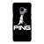 PING GOLF BLACK LOGO Samsung Galaxy S9 Case Cover