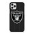 LAS VEGAS RAIDERS FOOTBALL TEXT iPhone 11 Pro Case Cover