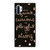 KATE SPADE NEW YORK QUOTES POLKADOT Samsung Galaxy Note 10 Plus Case Cover