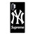 NEW YORK YANKEES X SUPREME Samsung Galaxy Note 10 Plus Case Cover NEW YORK YANKEES X SUPREME Samsung Galaxy Note 10 Plus Case Cover