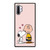 SNOOPY CHARLIE BROWN LOVE Samsung Galaxy Note 10 Plus Case Cover