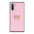 DOLCE AND GABBANA PINK LOGO Samsung Galaxy Note 10 Case Cover