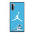 NIKE AIR JORDAN BLUE Samsung Galaxy Note 10 Case Cover