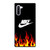 NIKE SWOOSH IN FLAMES Samsung Galaxy Note 10 Case Cover