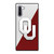 OKLAHOMA UNIVERSITY LOGO Samsung Galaxy Note 10 Case Cover
