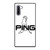 PING GOLF LOGO Samsung Galaxy Note 10 Case Cover