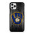 MILWAUKEE BREWERS MLB BASEBALL WOODEN LOGO iPhone 11 Pro Case Cover