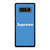 SUPREME BLUE Samsung Galaxy Note 8 Case Cover