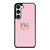 DOLCE AND GABBANA PINK LOGO Samsung Galaxy S23 Case Cover