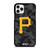 PITTSBURGH PIRATES BASEBALL BLACK CAMO iPhone 11 Pro Case Cover
