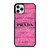 PRADA PINK DIAMOND iPhone 11 Pro Case Cover