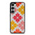 KATE SPADE JACQUARD PINK YELLOW Samsung Galaxy S23 Case Cover