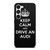 KEEP CALM AND DRIVE AUDI CARBON Samsung Galaxy S23 Case Cover