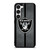 LAS VEGAS RAIDERS NFL METAL STRIPE Samsung Galaxy S23 Case Cover