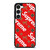 LOUIS VUITTON X SUPREME RED Samsung Galaxy S23 Case Cover