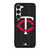 MINNESOTA TWINS BASEBALL BLACK Samsung Galaxy S23 Case Cover