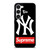 NEW YORK YANKEES SUPREME NEW ERA Samsung Galaxy S23 Case Cover