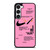 NIKE AIR OFF WHITE PINK Samsung Galaxy S23 Case Cover
