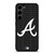 ATLANTA BRAVES BASEBALL BLACK Samsung Galaxy S23 Plus Case Cover