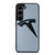 BLACK TESLA CAR LOGO Samsung Galaxy S23 Plus Case Cover