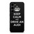 KEEP CALM AND DRIVE AUDI CARBON Samsung Galaxy S23 Plus Case Cover