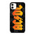 ACDC ROCK BAND POSTER iPhone 11 Case Cover
