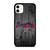 ATLANTA BRAVES BASEBALL MLB WOOD LOGO iPhone 11 Case Cover